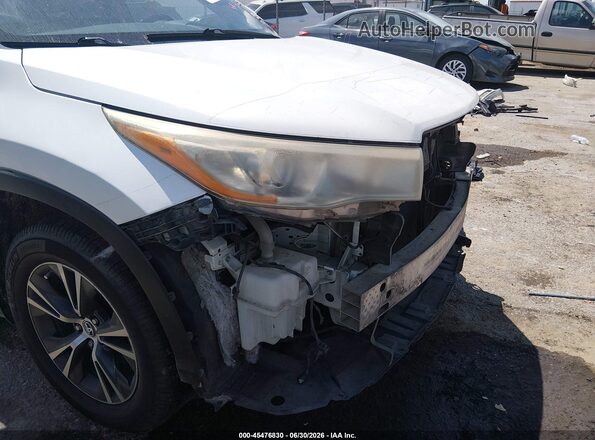 5TDKKRFH2GS175717 2016 TOYOTA HIGHLANDER White 