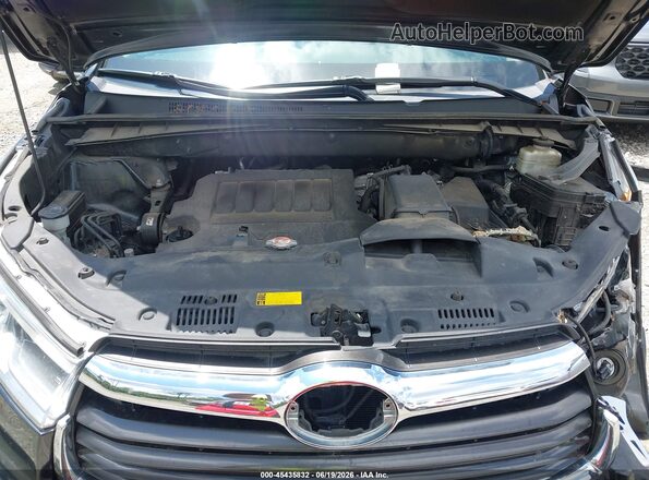 5TDKKRFH2GS504075 2016 TOYOTA HIGHLANDER Black Vista trasera