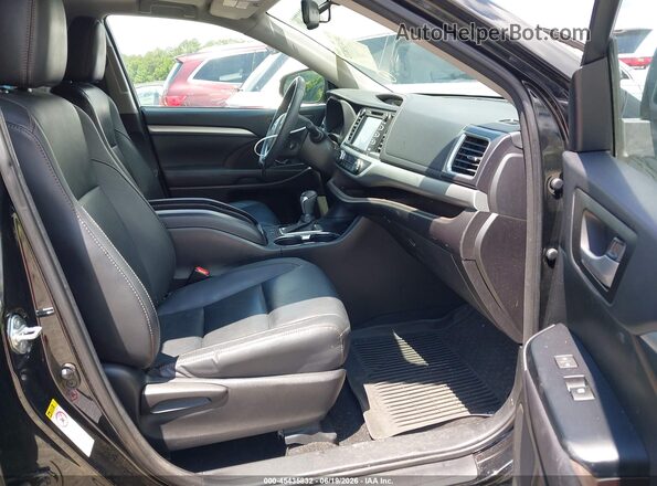 5TDKKRFH2GS504075 2016 TOYOTA HIGHLANDER Black Vista interior delantera