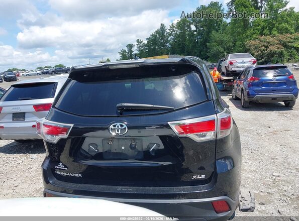 5TDKKRFH2GS504075 2016 TOYOTA HIGHLANDER Black 
