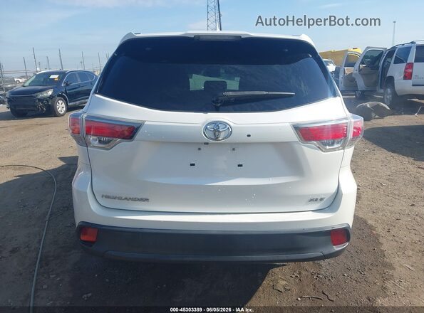 5TDKKRFH3GS164502 2016 TOYOTA HIGHLANDER White 