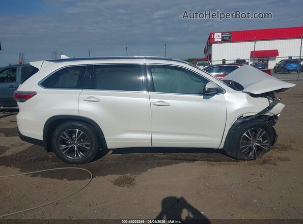 5TDKKRFH3GS164502 2016 TOYOTA HIGHLANDER White Սալոնի հետևի տեսք
