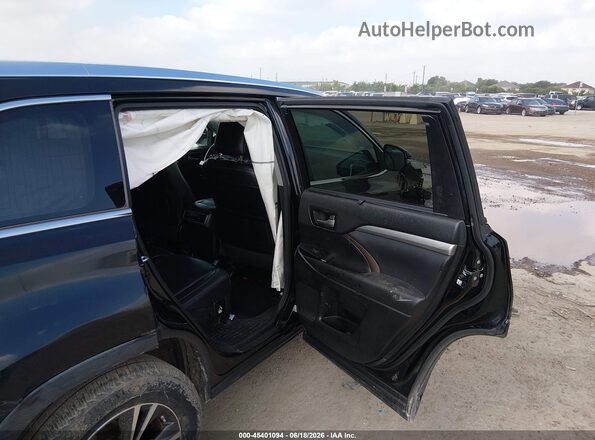 5TDKKRFH4GS506121 2016 TOYOTA HIGHLANDER Black VIN sticker view