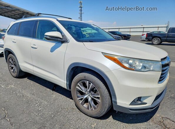 5TDKKRFH6GS126049 2016 TOYOTA HIGHLANDER White Առջևի աջ