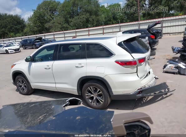 5TDKKRFH6GS127511 2016 TOYOTA HIGHLANDER White 
