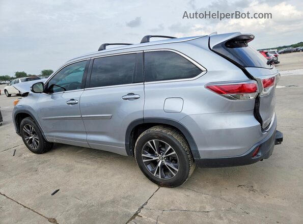 5TDKKRFH6GS140999 2016 TOYOTA HIGHLANDER Серебряный Задняя левая четверть