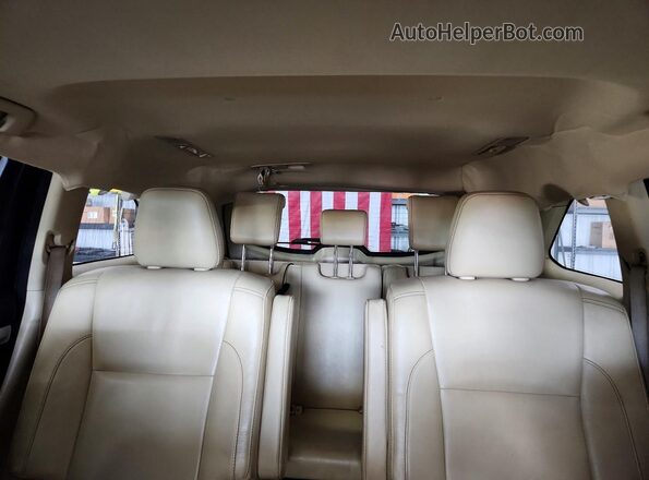 5TDKKRFH6GS159942 2016 TOYOTA HIGHLANDER Burgundy Rear seats view