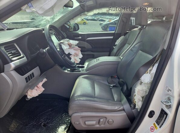 5TDKKRFH6GS176174 2016 TOYOTA HIGHLANDER White Սալոնի դիմացի տեսք