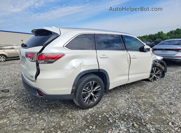 5TDKKRFH6GS176174 2016 TOYOTA HIGHLANDER White Հետևի աջ