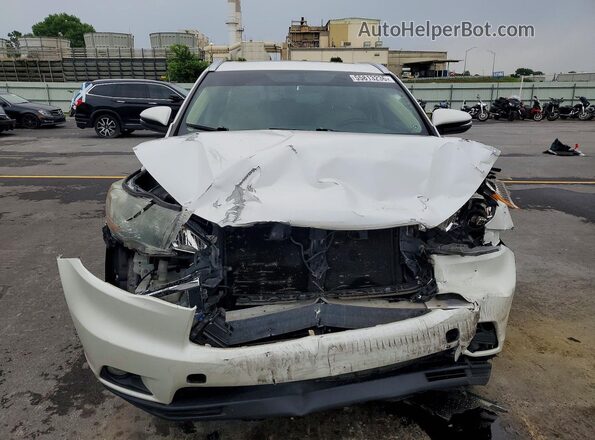 5TDKKRFH7GS185207 2016 TOYOTA HIGHLANDER White Front view