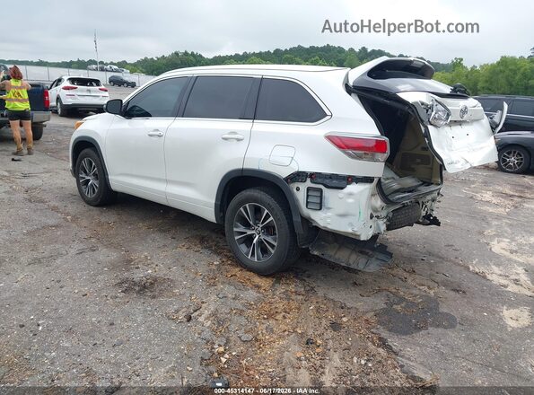 5TDKKRFH8GS171574 2016 TOYOTA HIGHLANDER White Հետևի ձախ