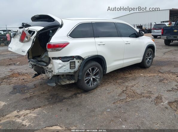 5TDKKRFH8GS171574 2016 TOYOTA HIGHLANDER White Հետևի աջ