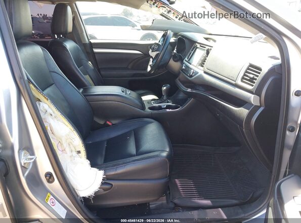 5TDKKRFH8GS505070 2016 TOYOTA HIGHLANDER Gray Սալոնի դիմացի տեսք