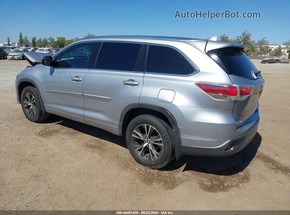 5TDKKRFH8GS505070 2016 TOYOTA HIGHLANDER Gray Հետևի ձախ