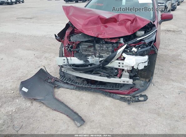 5TDKRKEC0SS248374 2025 TOYOTA SIENNA Red Вид спереду