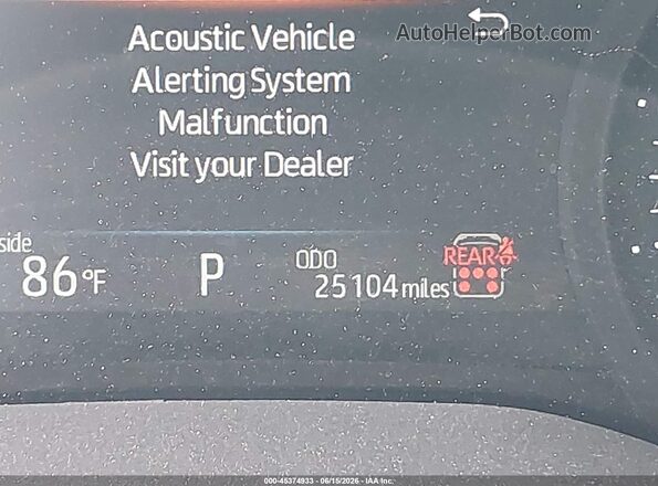 5TDKRKEC0SS248374 2025 TOYOTA SIENNA Red 