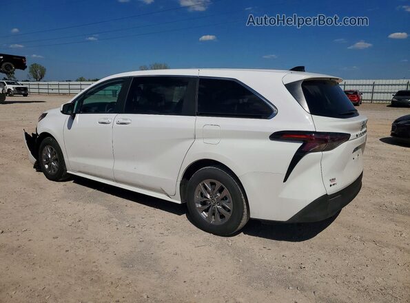 5TDKRKEC0SS273078 2025 TOYOTA SIENNA White Trasero izquierdo