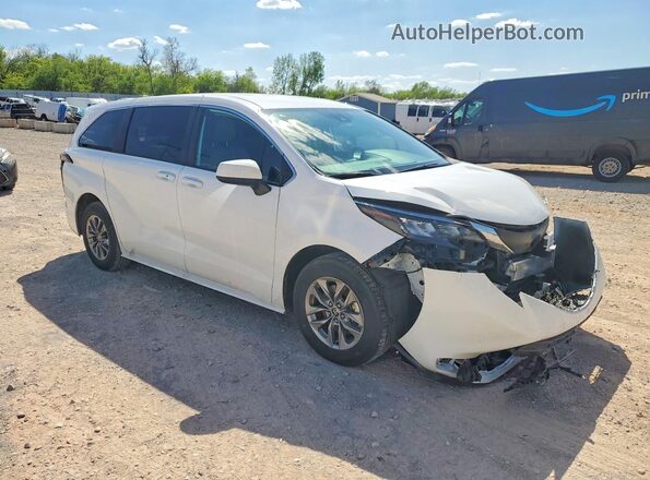 5TDKRKEC0SS273078 2025 TOYOTA SIENNA White Delantero derecho