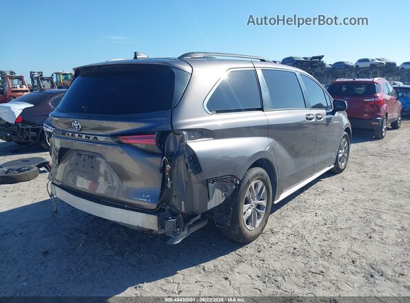 5TDKRKEC2MS033291 2021 TOYOTA SIENNA Gray Rear right