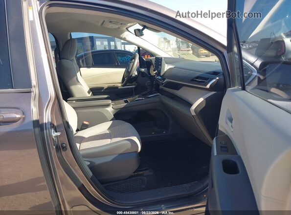 5TDKRKEC2MS033291 2021 TOYOTA SIENNA Gray Front interior view