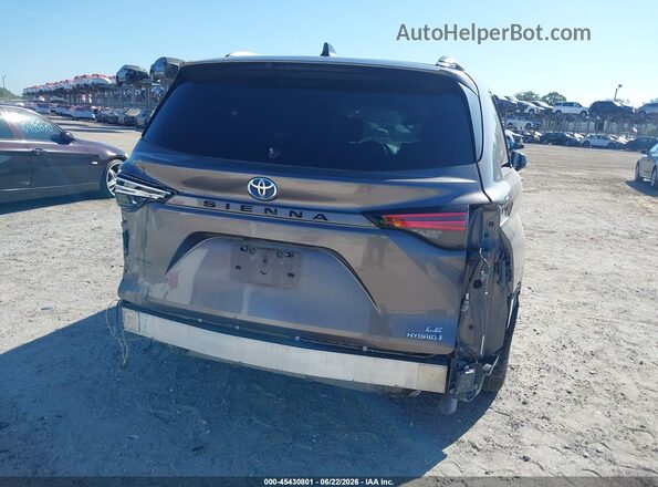 5TDKRKEC2MS033291 2021 TOYOTA SIENNA Gray Front view