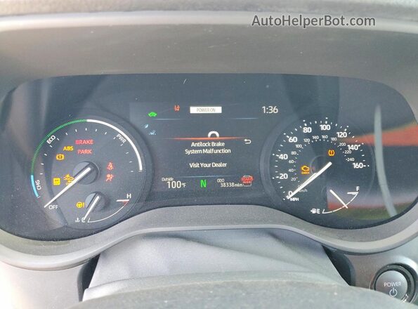 5TDKRKEC2SS240227 2025 TOYOTA SIENNA Black Սարքավորումների վահանակի տեսք
