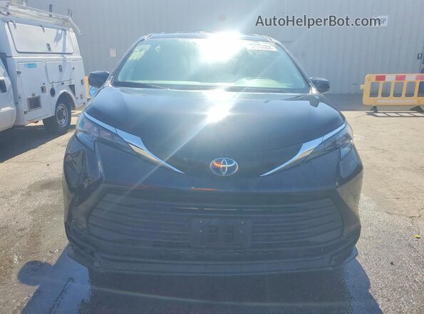 5TDKRKEC2SS240227 2025 TOYOTA SIENNA Black Դիմացի տեսք
