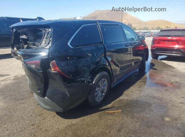 5TDKRKEC2SS240227 2025 TOYOTA SIENNA Black Հետևի աջ