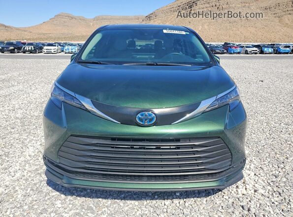5TDKRKEC2SS270022 2025 TOYOTA SIENNA Зеленый 