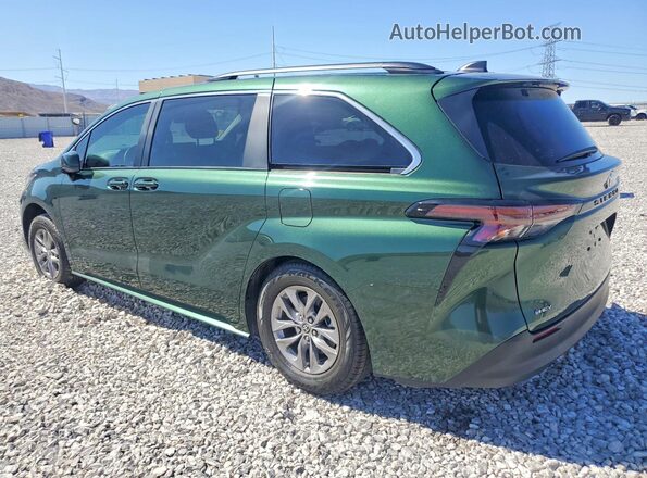 5TDKRKEC2SS270022 2025 TOYOTA SIENNA Зеленый 