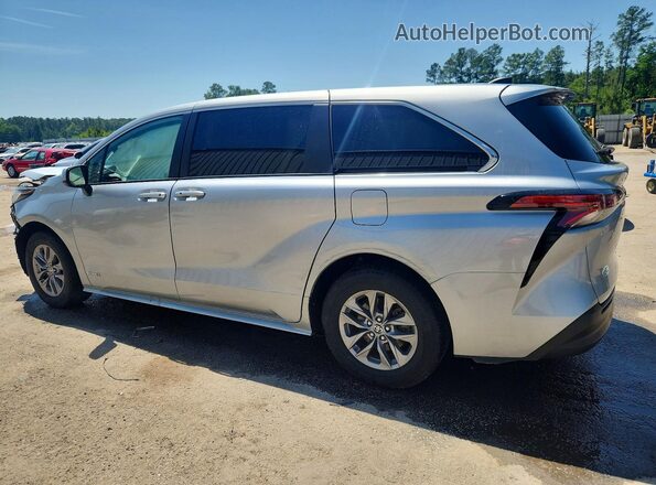 5TDKRKEC3MS028956 2021 TOYOTA SIENNA Синий Задняя левая четверть