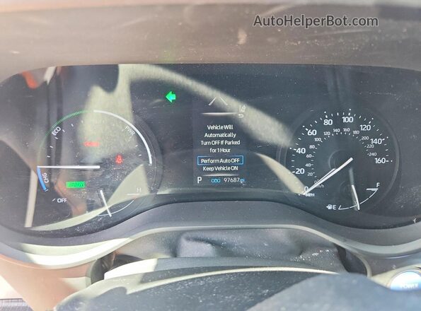 5TDKRKEC3MS043554 2021 TOYOTA SIENNA Silver Вид щитка приладів