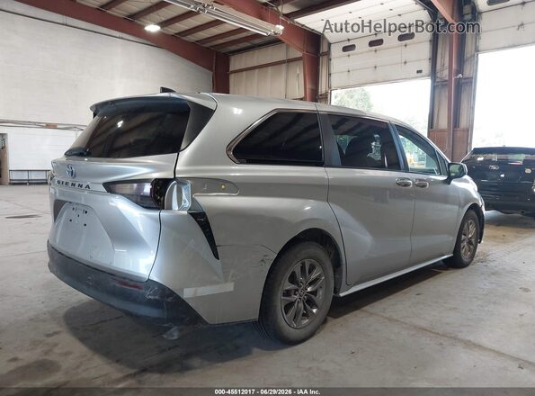 5TDKRKEC3PS165870 2023 TOYOTA SIENNA Silver Trasero derecho