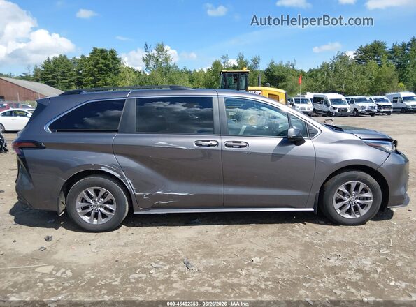 5TDKRKEC3PS172253 2023 TOYOTA SIENNA Серый Вид задней части салона