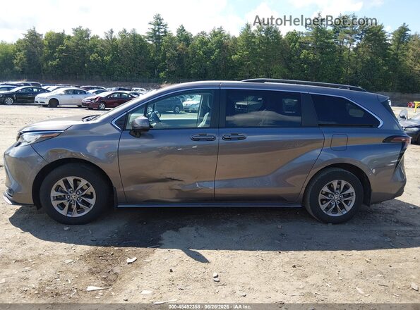 5TDKRKEC3PS172253 2023 TOYOTA SIENNA Серый Панорамный вид салона 360°