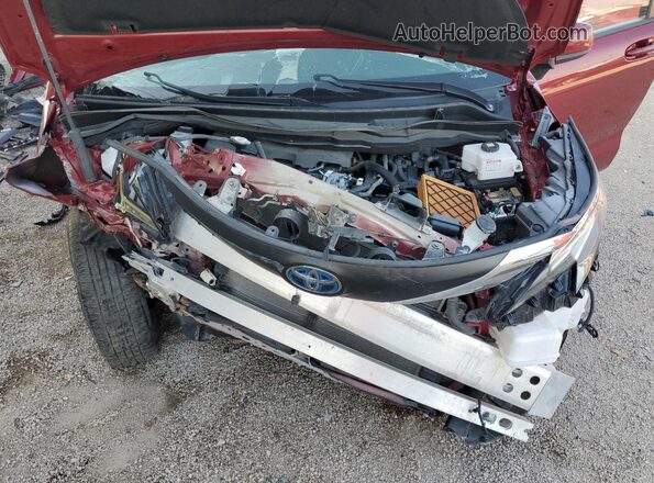 5TDKRKEC4MS044079 2021 TOYOTA SIENNA Red Շարժիչի բաժամունքի տեսք