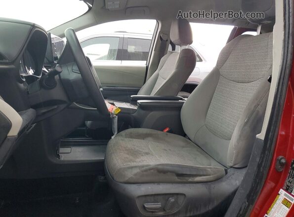 5TDKRKEC5MS042986 2021 TOYOTA SIENNA Red Vista interior delantera