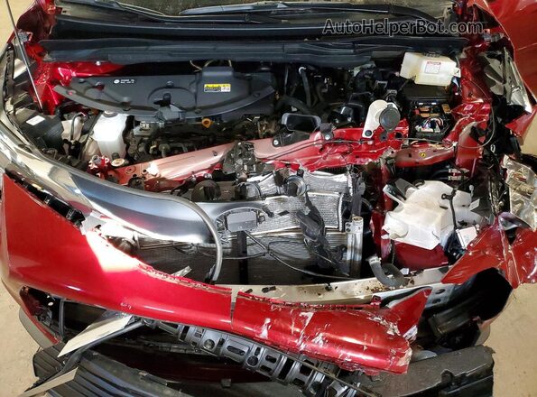 5TDKRKEC5SS277062 2025 TOYOTA SIENNA Burgundy Вид підкапотного простору