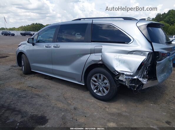 5TDKRKEC6SS274140 2025 TOYOTA SIENNA Silver Vista frontal