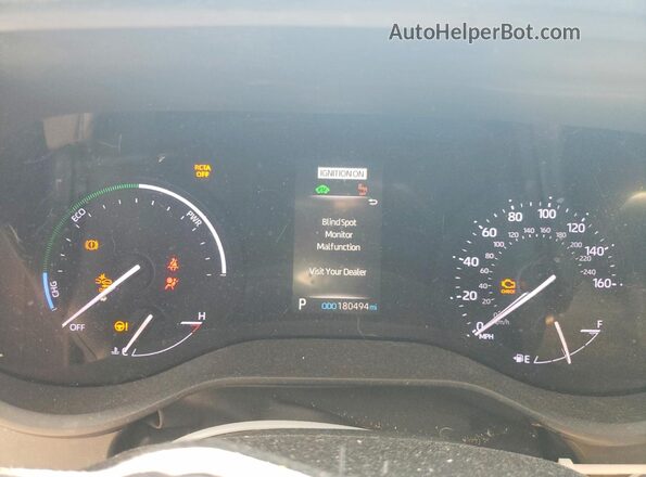 5TDKRKEC7MS047588 2021 TOYOTA SIENNA Silver Vista del cuadro de instrumentos