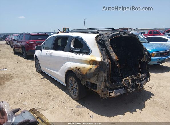 5TDKRKEC7PS138705 2023 TOYOTA SIENNA White Trasero izquierdo