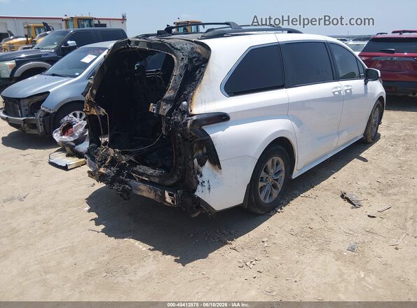 5TDKRKEC7PS138705 2023 TOYOTA SIENNA White Trasero derecho
