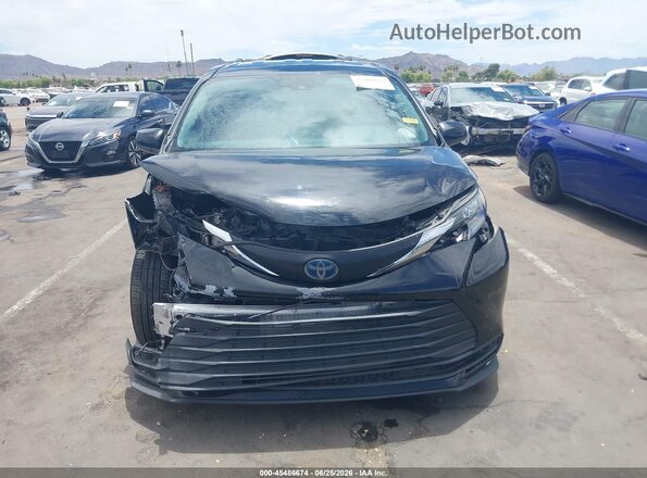 5TDKRKEC8MS037247 2021 TOYOTA SIENNA Black Սալոնի հետևի տեսք