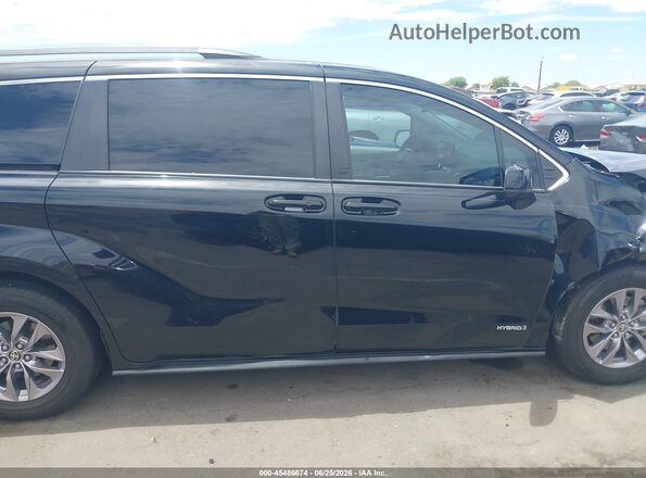 5TDKRKEC8MS037247 2021 TOYOTA SIENNA Black Սալոնի 360 աստիճան տեսք
