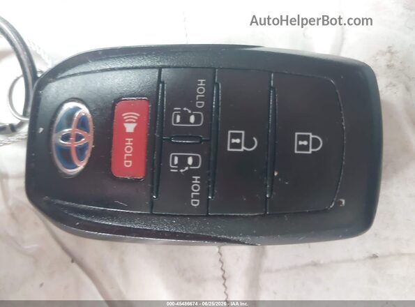 5TDKRKEC8MS037247 2021 TOYOTA SIENNA Black Առջևի վահանակի տեսք
