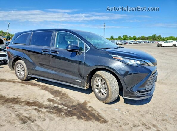 5TDKRKEC8MS044313 2021 TOYOTA SIENNA Black Front right