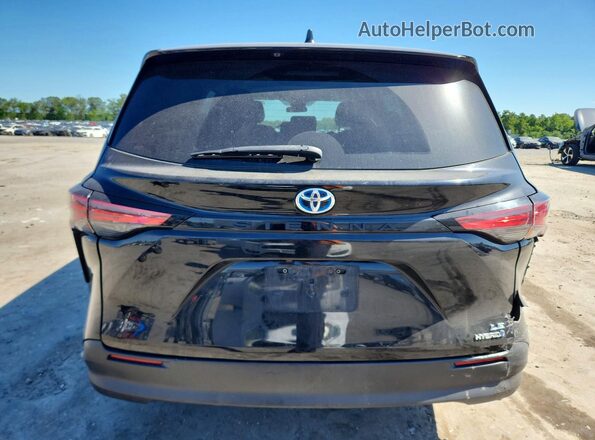 5TDKRKEC8MS044313 2021 TOYOTA SIENNA Black Rear view