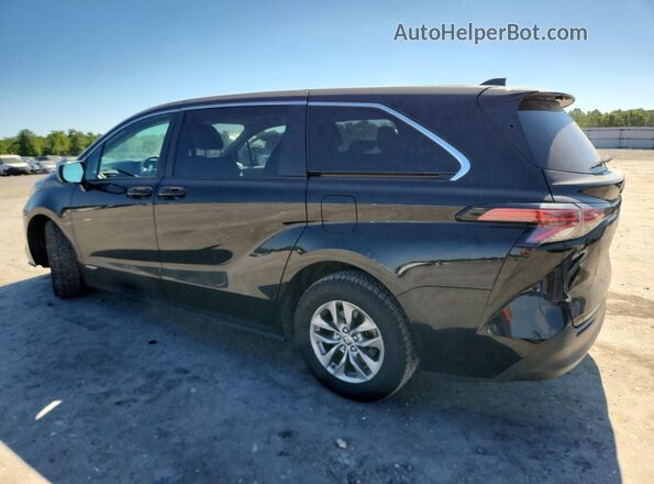5TDKRKEC8MS044313 2021 TOYOTA SIENNA Black Rear left