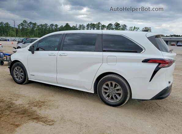5TDKRKECXMS034785 2021 TOYOTA SIENNA White Trasero izquierdo