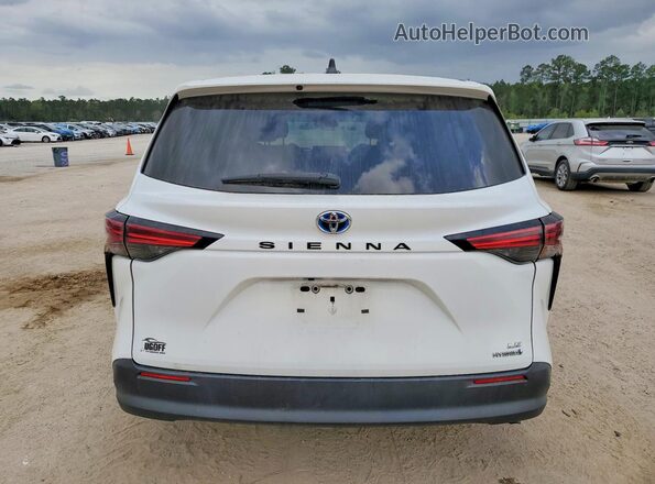 5TDKRKECXMS034785 2021 TOYOTA SIENNA White Vista trasera
